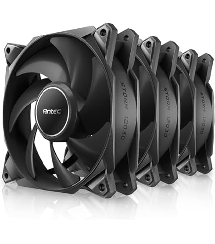 Scythe Grand Tornado 120mm PWM Fan - High Performance PC Case Fan 3000RPM