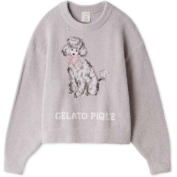 Amazon | [ジェラート ピケ] トイプードル柄ワンポイントTシャツ