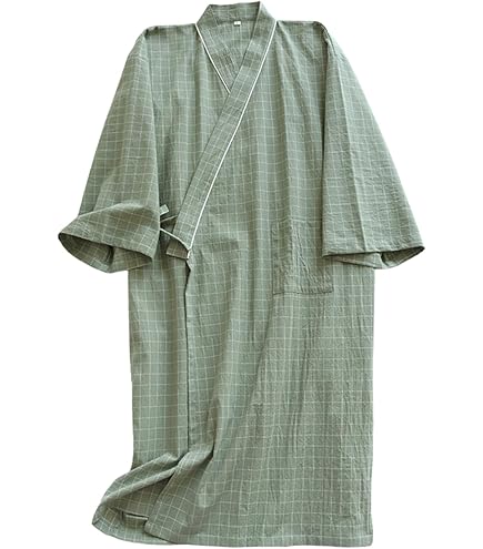 Amazon | エンゼル ケアねまき ガーゼタイプ モスグリーン LL | 日本