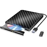 【2022秋新登場】 DVDドライブ 外付け USB3.0 ポータブルドライブ typeC/USBポート 外付光学式ドライブ CD/DVDプレイヤー CD/DVDドライブ 静音 高速 軽量 スリム コンパクト CD/DVD読取・書込 日本語取扱説明書