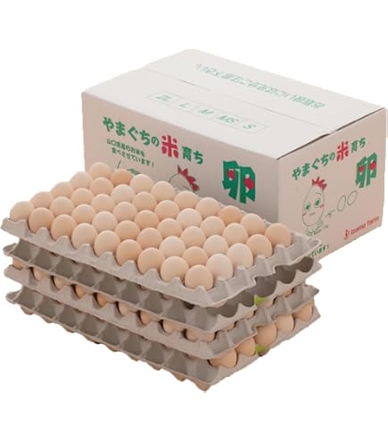 Amazon | 業務用 国内産 鶏卵 Lサイズ 1箱 5.0kg【約77個入り(約67個+ 