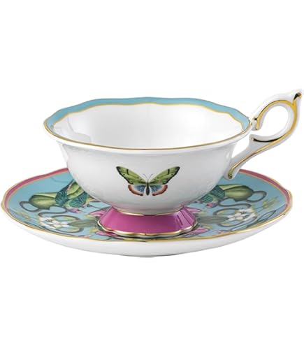 Amazon.co.jp: オールドノリタケ ティーセット 18点セット ピンク 061