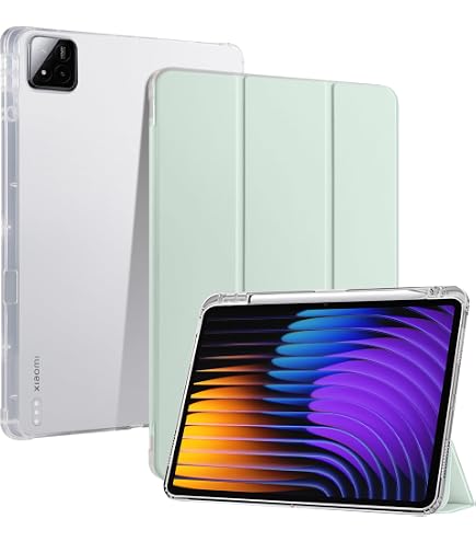 Amazon.co.jp: Xiaomi Pad 7 用 ケース 背面クリア 透明 Xiaomi Pad 7
