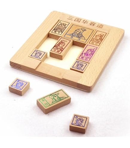 Amazon.co.jp: SUNNY 伝統パズル 箱入り娘 パズル 三国志 曹操