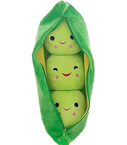 ロンドン限定 えんどう豆ぬいぐるみ 美品 ステッカー付 ぷーとん 推し