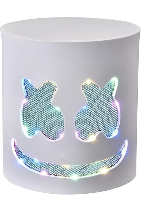 Amazon.co.jp: ReaseJoy ハロウィン マスク led 光る DJ マスク 