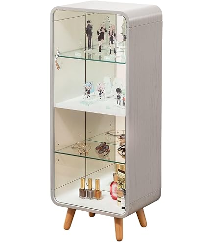 Amazon.co.jp: BTM コレクションケース コレクションシェルフ ガラス