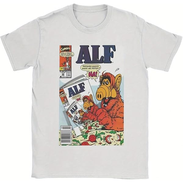 Amazon | 「ALF/アルフ Tシャツ Mサイズ タイプD」GHHY008 グッズ 映画