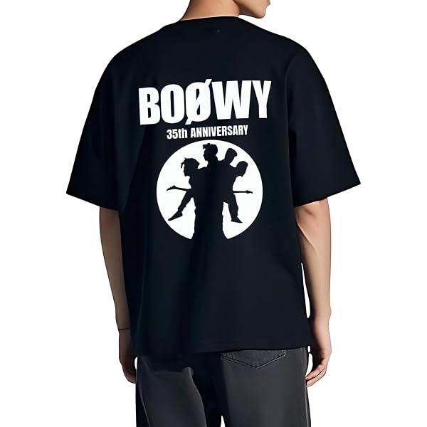 Amazon.co.jp: BOOWY LAST GIGS 88445氷室京介Tシャツ : ホビー