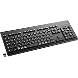 エレコム 洗える ワイヤレスキーボード 防水 IPX5対応 メンブレン フルサイズ テンキー付 抗菌 ブラック TK-WS02DMKBK