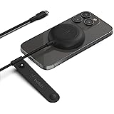 【VGP 2022受賞】 Belkin MagSafe対応 磁気ワイヤレス充電パッド 急速充電 iPhone 15 / 14 / 13 / 12 シリーズ対応 7.5W ケーブル2m ブラック WIA005btBK