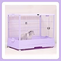 ケージ　小動物　うさぎ　犬　猫　室内飼い Amazon | Bonarca 小動物 ケージ うさぎ 【前扉＆天井扉の2扉