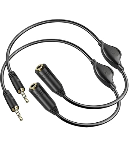 Amazon.co.jp: 3.5mmヘッドフォン用インラインボリュームコントロール