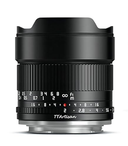 TTArtisan 7,5mm F2.0 Fischaugenobjektiv - Manuelles Objektiv Für Sony E-Mount Kameras