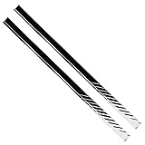 iplusmile スポーツ レーシング ストライプ グラフィック ステッカー、 2枚 車 サイド ドア ビニール デカール 車 ストリップ ステッカー、 ユニバーサル 車 装飾 アクセサリー 用 トラック 自動車 車 サイド ドア