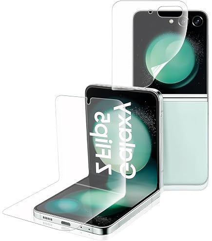 Amazon | Samsung 純正品 Galaxy Z Flip5 純正 保護フィルム 2枚入 超