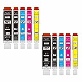 ZAZ XKI-N20PGBK+N21/5MP 互換インク 5色 2セット 【計10本】 互換インク 互換インクカートリッジ XKI N20PGBK N21BK N21C N21M N21Y 各2本ずつ 対応機種： キャノン Canon PIXUS XK110 XK100 XK500 顔料インク 染料インク