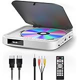 ミニDVDプレーヤー 1080PサポートFELEMAN DVD/CD再生専用モデル リージョンフリー、CPRM対応、USB/TFカード再生、HDMI/AV/イヤホン端子搭載、テレビ/プロジェクター接続可能、日本語説明書付き