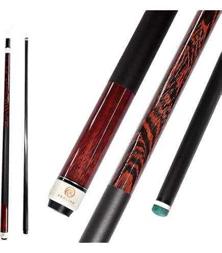 Amazon.co.jp: KHEALING ビリヤード キュー カーボン 1/2 play cue