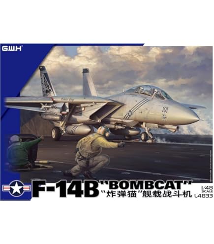 Amazon | グレートウォールホビー 1/48 アメリカ F-14D 艦上戦闘機