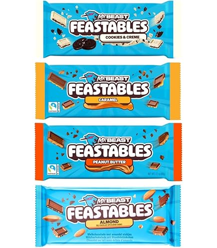 Amazon | Feastables Mr.Beast Milk Crunch chocolate bar ミスター