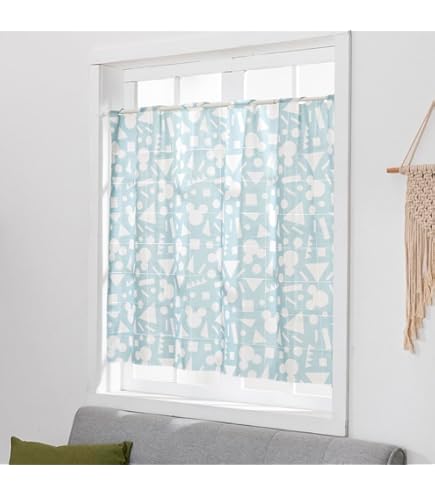 Amazon｜カインズ(CAINZ) カフェカーテン パープル 幅100cm 丈85cm