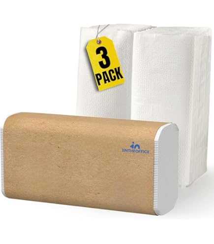 White Multifold Paper Towels- Pack Of 4-250ct. Total 1000 Towels 9 2 X 9 2 Sheets 1000 Count G 601100538580655 - View #8