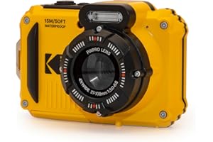 PIXPRO KODAK(コダック) コンパクトデジタルカメラ 防水 防塵 耐衝撃 CALSモード 1600万画素 光学4倍ズーム イエロー WPZ2-AMZ