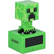 Amazon.co.jp: Paladone Minecraft クリーパー 目覚まし時計 - 公式