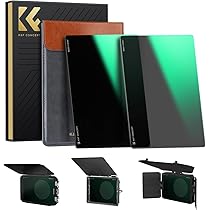 KF Concept ND8+ND64 4x5.65 角型フィルター NDフィルターセット 減光量調整 Tiltaに対応 マットボックス SmallRigマットボックスに対応 28層コーティング 防水撥油キズ防止 （NANO-Xシリーズ） 61HL3COLSuL._AC_UL210_SR210,