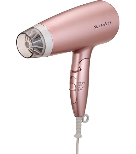 Amazon | ゼンケン電磁波低減 ヘアケアドライヤーZD-750 (ピンク