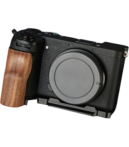 Amazon | sony 用 A6700 用 sony A6700 専用 カメラウッドグリップ