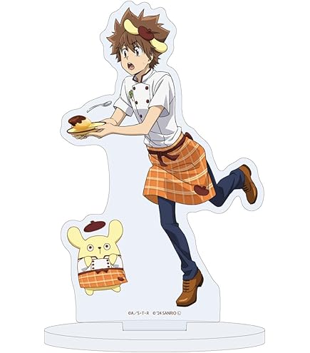 サンリオ くじ 獄寺 アクリルスタンド 缶バッジ アクリルカード 山本 家庭教師ヒットマンREBORN!×SANRIO CHARACTERS｜アクリル