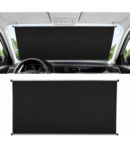 Amazon.co.jp: シンシェード、サンシェード ロール式、車サンシェード