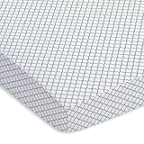 BreathableBaby Deluxe Microfiber Fitted Crib Sheet, Navy by BreathableBaby [並行輸入品]