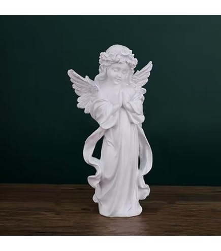 ✩.*˚エンジェルオブジェ台✩.*˚ 楽天市場】玄関トレー 天使 置物 かわいい 樹脂 小 彫像 白 オブジェ