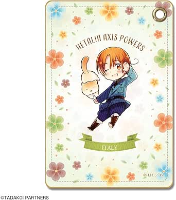 ヘタリア Axis Powers レザーパスケース デザイン10 イタリア ちびキャラ アニメ 萌えグッズ 通販 Amazon
