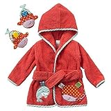 Taggies Whale Hooded Robe & Booties Set - Baby Boy and Girl [並行輸入品]