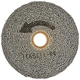 Norton Bear-Tex Clean and Finish Convolute Nonwoven Abrasive Wheel, Silicon Carbide, 6" Diameter x 1