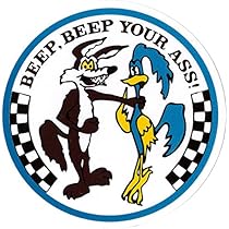 激レア ロードランナー トロフィー Beep Beep Amazon.co.jp: レーシングステッカー ロードランナー BEEP BEEP