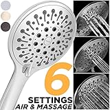 sakaika sh-ls4 5インチ6-settingハンドヘルドシャワーヘッド 5 Inch シルバー SH-LS4-CP