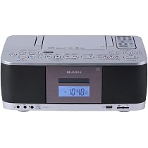 Amazon.co.jp: 東芝 ラジカセ シルバー CD再生 カセット録音 AX-KCR70