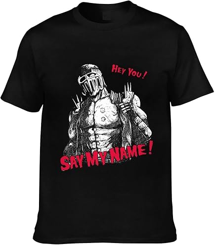 Amazon.co.jp: 北斗の拳 SAY MY NAME!Tシャツ ホワイト サイズ:M