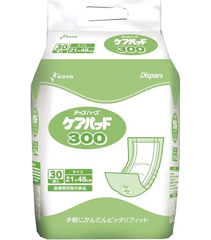 Amazon | ケアパッド300 30枚×10袋（300枚） | 光洋 | 大人用おむつ