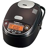 象印マホービン(ZOJIRUSHI) 象印 炊飯器 5.5合 圧力IH式 極め炊き 黒まる厚釜 保温30時間 ダークブラウン NP-ZW10-TD