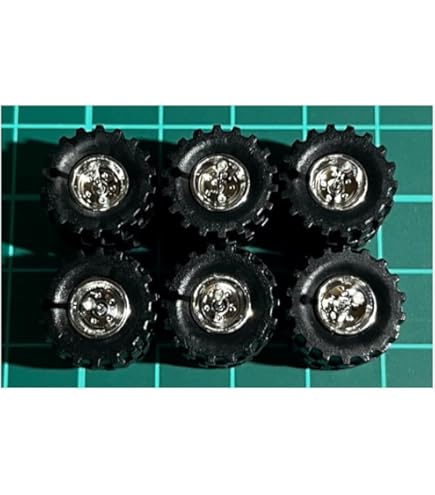 Amazon.co.jp: 1/64 カスタム ホイール 4台分 メッシュ＆5本