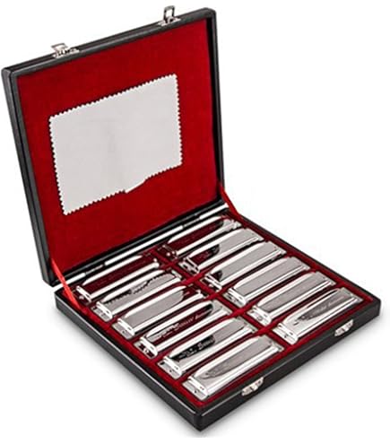 Amazon.co.jp: Fender ハーモニカ Blues Deluxe Harmonica, Pack of 7