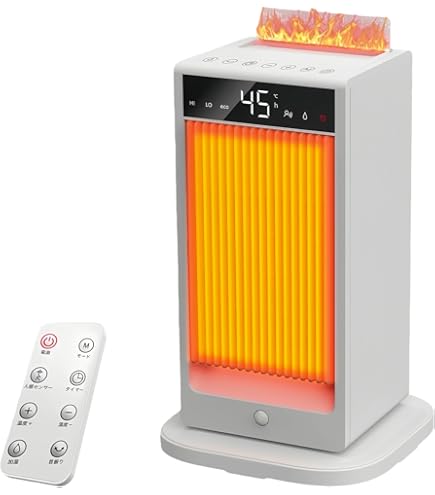 Amazon | 2024冬発売新モデル【超音波加湿機能・人感センサー