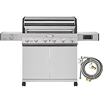 Amazon | Monument グリル 6バーナー コンバーチブル 天然ガス