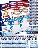 SAKUTTO 携帯トイレ 簡易トイレ アウトドア キャンプ 登山 渋滞 車 (40個セット)